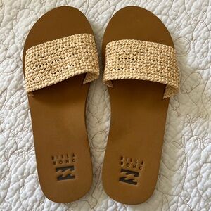 Billabong size 8 slides